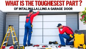 garage door installation challenges